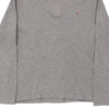 Vintage grey Ralph Lauren 1/4 Zip - mens medium