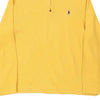 Vintage yellow Ralph Lauren 1/4 Zip - mens x-large