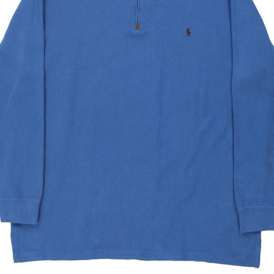 Vintage blue Ralph Lauren 1/4 Zip - mens xx-large