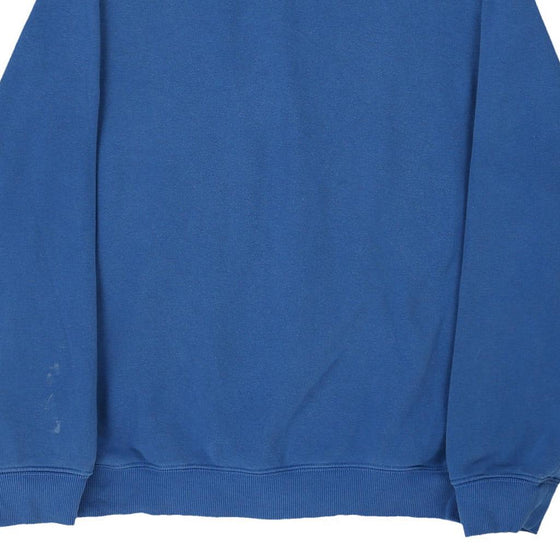 Vintage blue Napapijri Sweatshirt - mens large