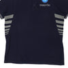 Vintage navy SSC Napoli Macron Polo Shirt - mens x-large