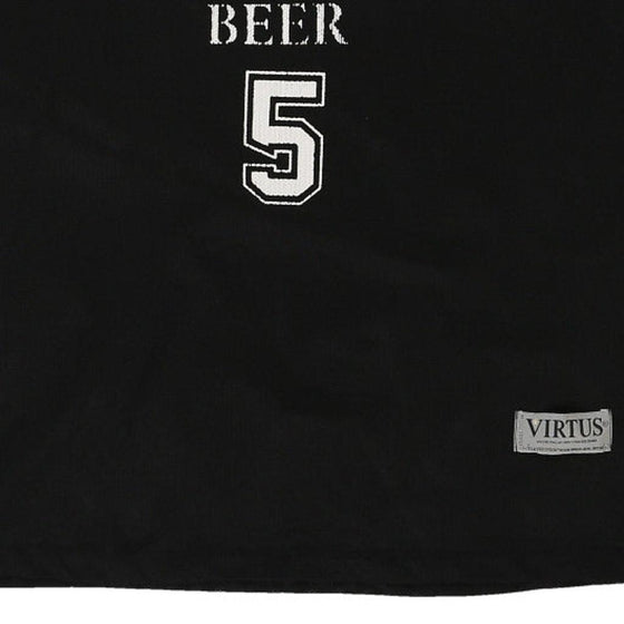 Vintage black Buckler Beer Virtus Jersey - mens x-large