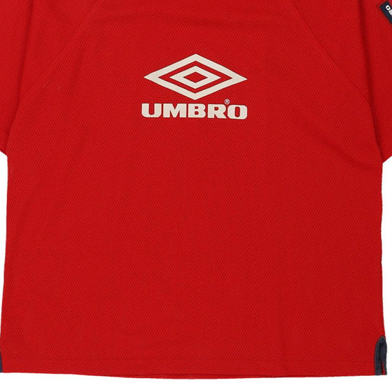 Vintage red Umbro T-Shirt - mens x-large