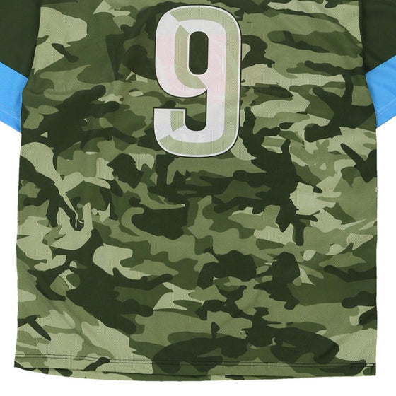 Vintage camo SSC Napoli Replica Football Shirt - mens x-large