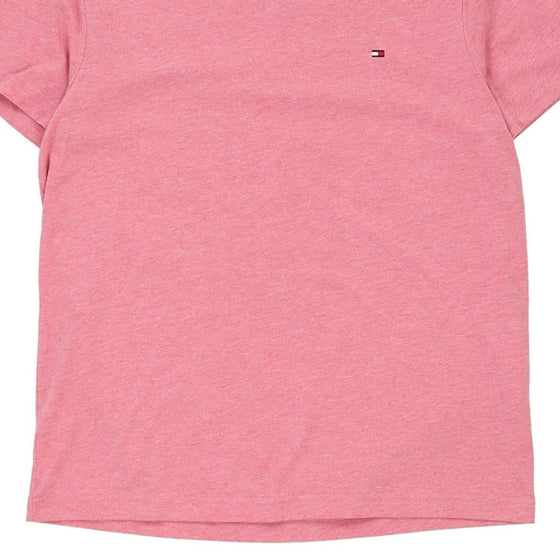 Tommy Hilfiger V-neck T-Shirt - Small Pink Cotton