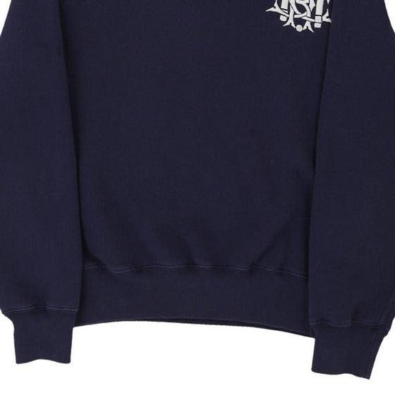 Vintage navy Ralph Lauren Sweatshirt - mens small