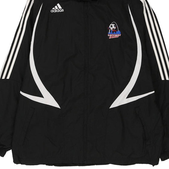 Vintage black Adidas Jacket - mens x-large