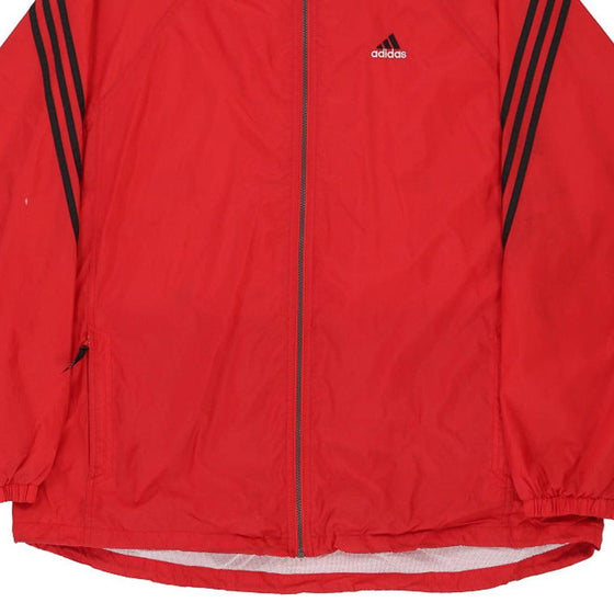 Vintage red Adidas Jacket - mens xx-large