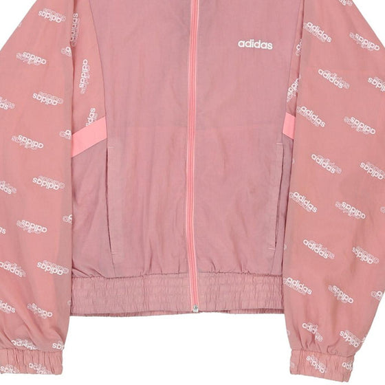 Vintage pink Adidas Jacket - womens small