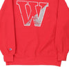 Vintage red Reversed Weave Wabash College Champion Sweatshirt - mens medium