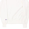 Vintage white Reversed Weave Champion Sweatshirt - mens small