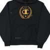 Vintage black Rome Champion Hoodie - mens x-large