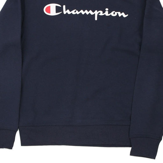 Vintage navy Champion Sweatshirt - mens small