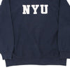 Vintage navy Reversed Weave NYU Champion Sweatshirt - mens x-large