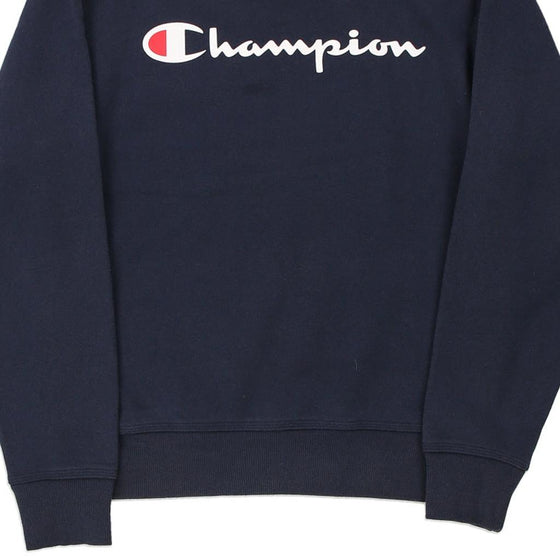 Vintage navy Champion Sweatshirt - mens small