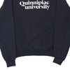 Vintage navy Quinnipiac University Champion Sweatshirt - mens small