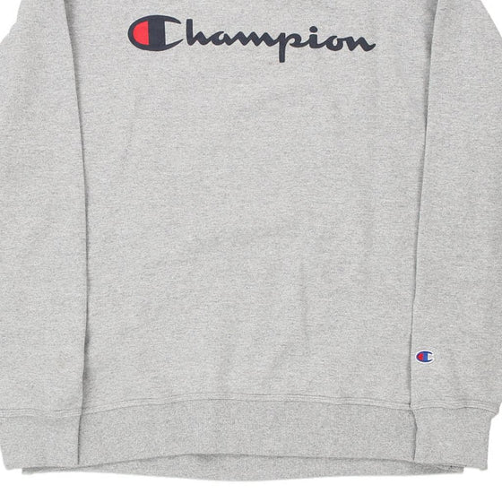 Vintage grey Champion Sweatshirt - mens x-large