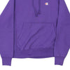 Vintage purple Reversed Weave Champion Hoodie - mens small