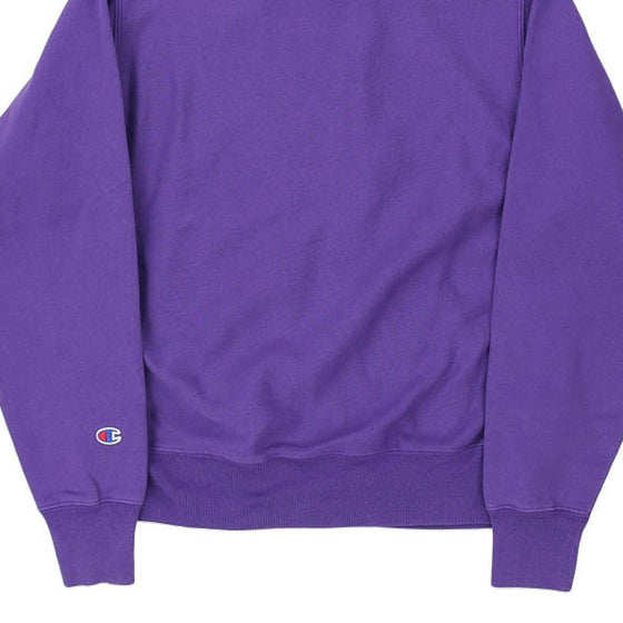 Vintage purple Reversed Weave Champion Hoodie - mens small