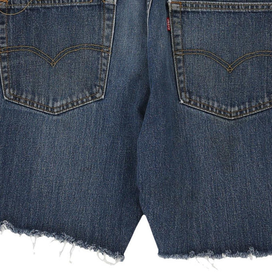 Vintage blue 505 Levis Denim Shorts - mens 36" waist