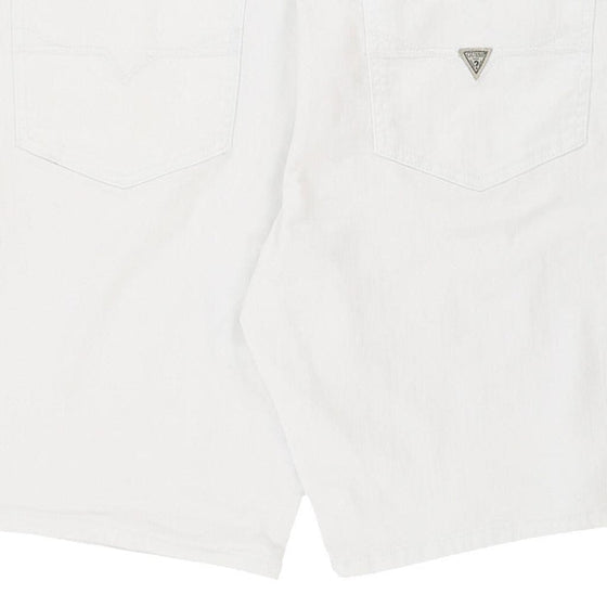 Vintage white Guess Shorts - mens 37" waist