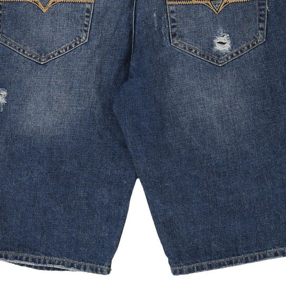 Vintage blue Guess Denim Shorts - mens 36" waist