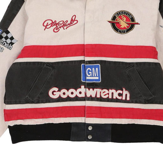 Vintage block colour Dale Earnhardt  Jeff Hamilton Jacket - mens large