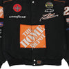 Vintage black Tony Stewart Chase Authentics Jacket - mens large