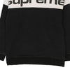 Vintage black & white Supreme Hoodie - mens medium