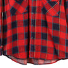 Vintage red Barone Flannel Shirt - mens medium