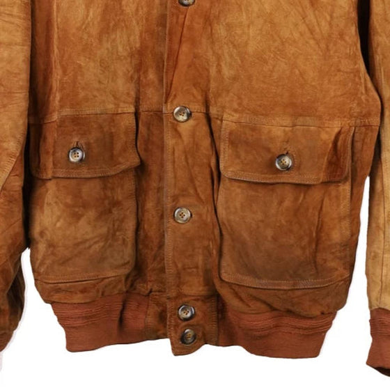 Vintage brown Unbranded Suede Jacket - mens large