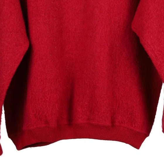 Vintage red S.Moritz Jumper - mens x-large