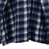 Vintage navy Primo&Secondo Flannel Shirt - mens xxx-large