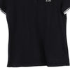 Pre-Loved black Lotto Polo Shirt - womens x-large