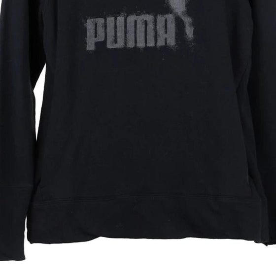 Vintage black Puma Sweatshirt - womens large