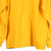 Vintage yellow Nautica Sweatshirt - mens large