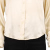 Vintage beige Armani Jeans Shirt - womens medium