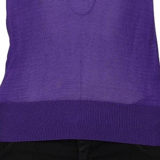 Vintage purple Armani Top - womens small