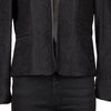 Vintage black Trussardi Jacket - womens large