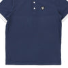 Ea7 Polo Shirt - Medium Navy Cotton Blend