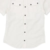 Gf Ferre Short Sleeve Shirt - Medium White Cotton