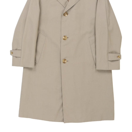 Vintage beige Aquascutum Trench Coat - mens large