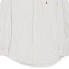 Vintage white Ralph Lauren Shirt - mens medium