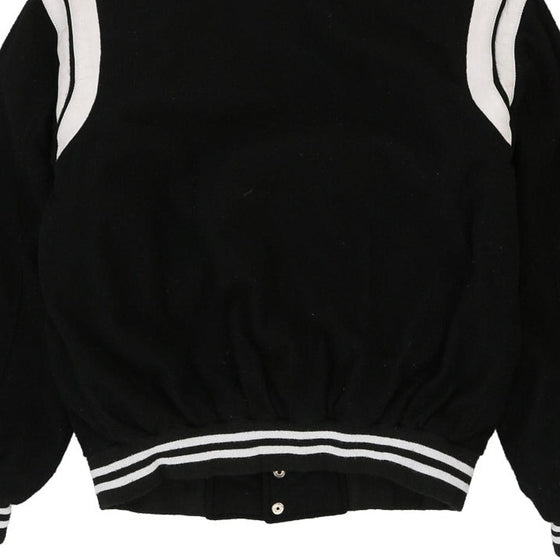 Vintage black Battlestar Varsity Jacket - mens large