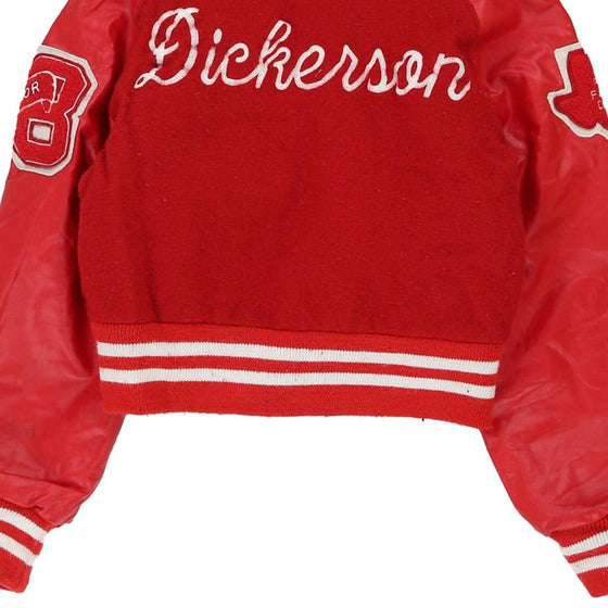 Vintage red Kelsey, FCCLA 08 Mecca Varsity Jacket - womens x-small