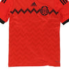 Vintage red Age 15-16, Mexico Adidas Football Shirt - boys large