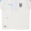 Vintage white Argentina Puma Football Shirt - mens large