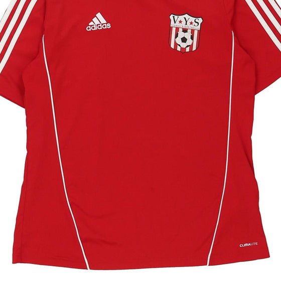 Vintage red Vienna Youth Soccer Adidas Football Shirt - mens medium