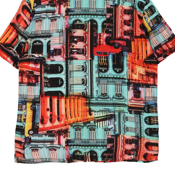 Vintage multicoloured Jay Jays Patterned Shirt - mens large