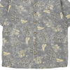 Vintage blue Mix Studio Patterned Shirt - mens large